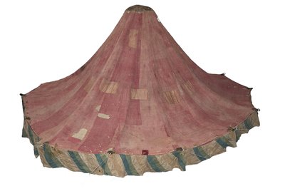 Koninklijke ronde tent gemaakt voor Muhammad Shah Roof, 1834-1848 door Unbekannt