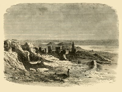 Ruïnes bij Sais, 1890 door Unbekannt