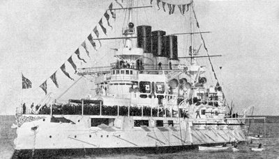 Russisch slagschip Retvisan, Russisch-Japanse Oorlog door Unbekannt