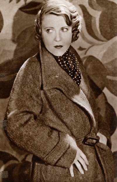 Ruth Chatterton, Amerikaanse actrice, 1933 door Unbekannt