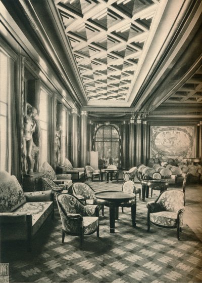 S. S Ile de France, Grand Salon, c1927 door Unbekannt