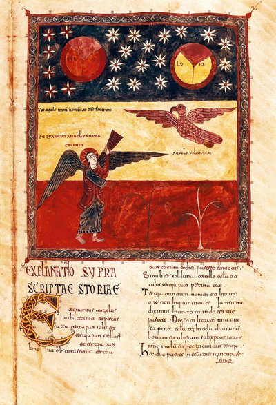 Sint Jan de Evangelist (miniatuur), 976 door Unbekannt