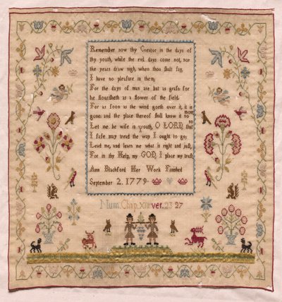 Merklap, 1779 door Unbekannt