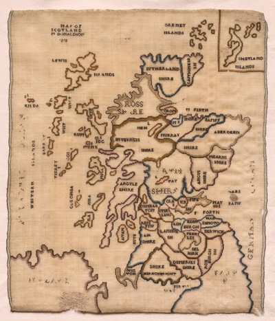 Sampler, 1810 door Unbekannt