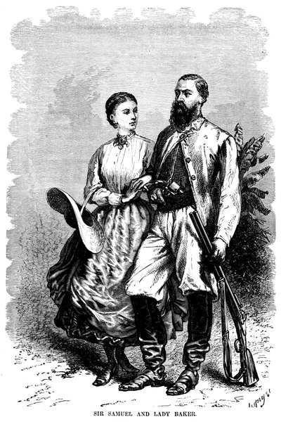 Samuel White Baker 1821-1893, Engelse ontdekkingsreiziger en anti-slavernij activist, 1874 door Unbekannt