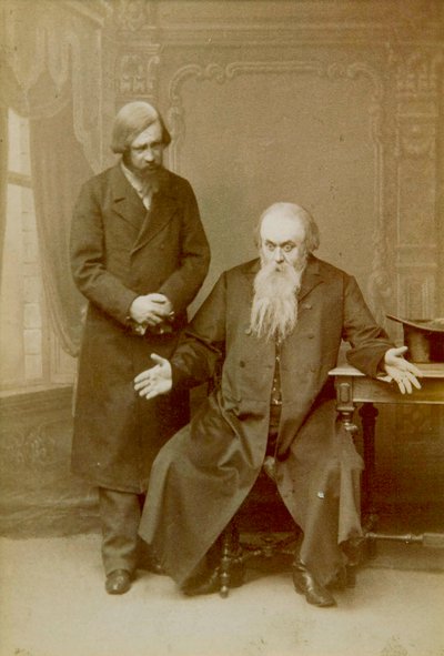Scène uit Alexander Ostrovsky