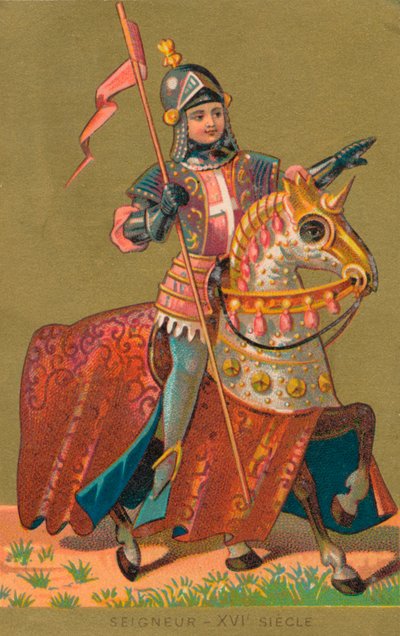 Heer - XVI eeuw een heer van de 16e eeuw, 1910s door Unbekannt