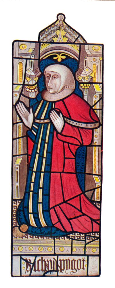 Serjeants at Law. Long Melford Church, Suffolk, 1903 door Unbekannt