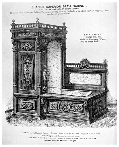 Shanks Superior Badkast, ca. 1880 1956 door Unbekannt