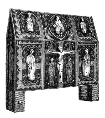 Heiligdom, 12e eeuw, 1870 door Unbekannt