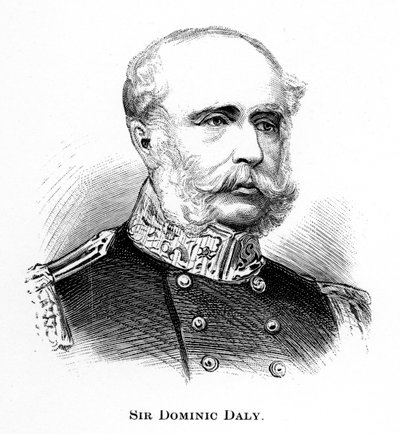 Sir Dominic Daly, 1886 door Unbekannt