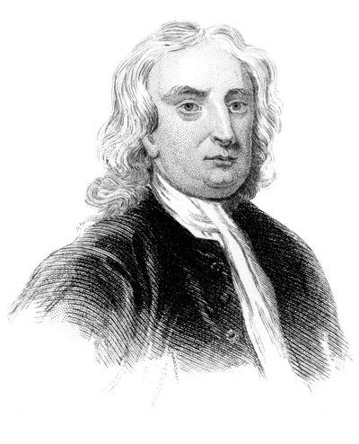 Sir Isaac Newton, Engelse natuurkundige, wiskundige en astronoom door Unbekannt