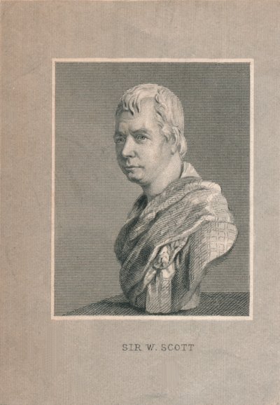 Sir Walter Scott, 19e eeuw door Unbekannt