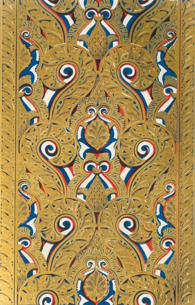 Plafond van een boog, Hof van de Visvijver, 1907 door Unbekannt