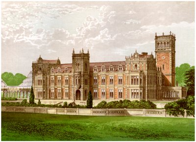 Somerleyton, Suffolk, huis van Baronet Crossley, ca. 1880 door Unbekannt