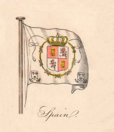 Spanje, 1838 door Unbekannt