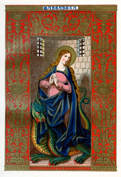 St. Margaretha door Unbekannt
