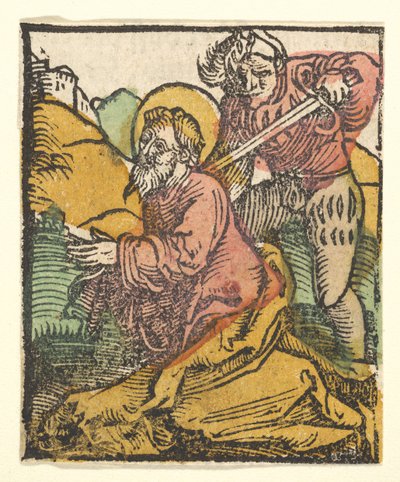 Sint Mattheüs kopie door Unbekannt