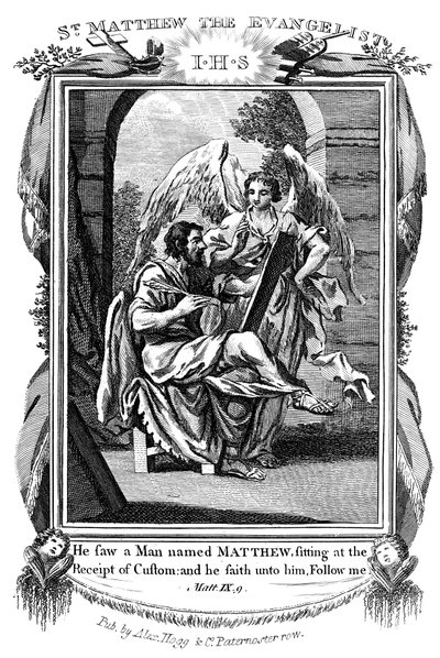 Sint Mattheüs de Evangelist, ca. 1808 door Unbekannt