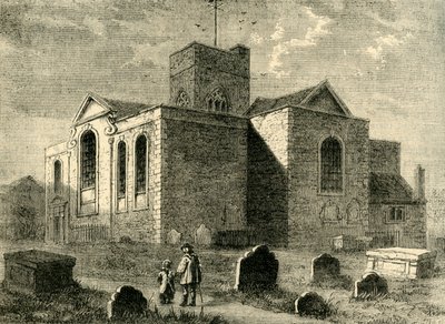 St. Nicolaaskerk, Deptford, c1878 door Unbekannt