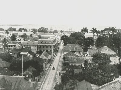 St Vincent Street, Port of Spain, Trinidad, 1895 door Unbekannt