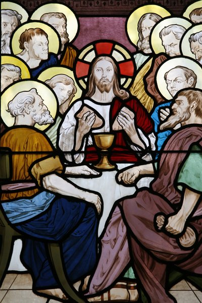 Glas-in-lood in de Saint-Honoré d