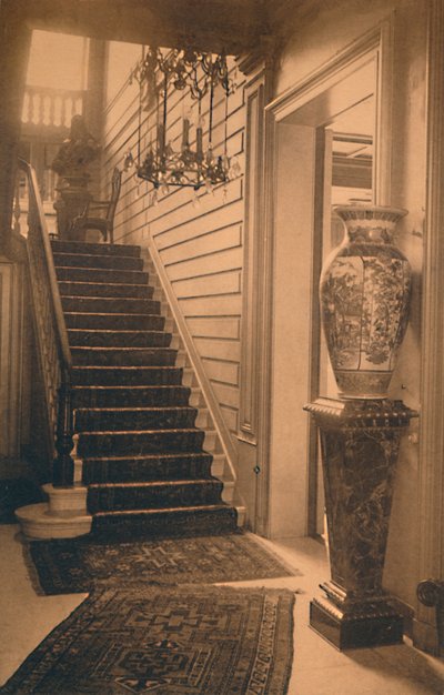 Trap in de Cubaanse ambassade in Brussel, België, 1927 door Unbekannt