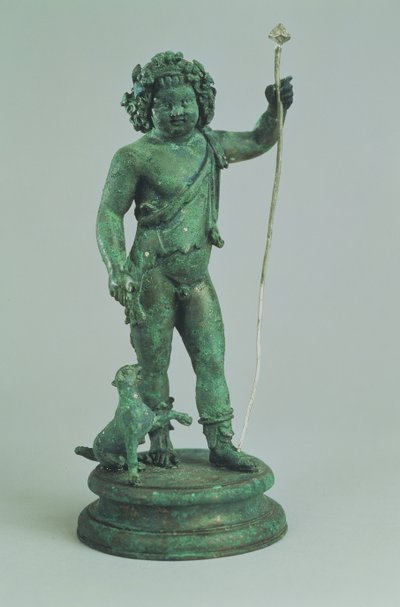 Beeldje van Bacchus, Pompeii door Unbekannt
