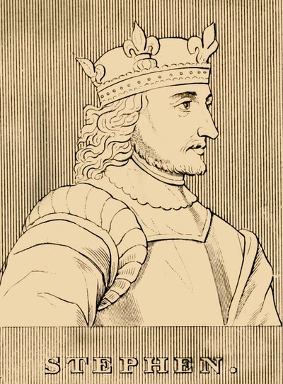 Stephen, ca. 1096-1154, 1830 door Unbekannt