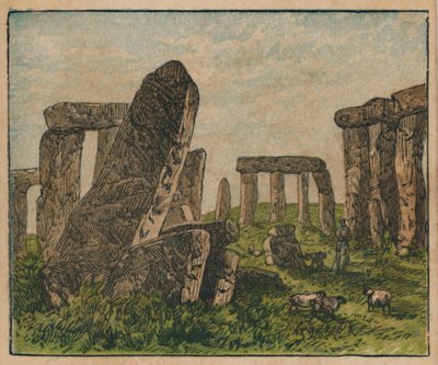 Stonehenge, ca. 1910 door Unbekannt
