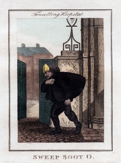Veeg Soot O, Foundling Hospital, Londen, 1805 door Unbekannt
