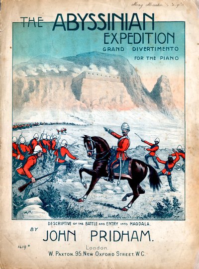 De Abessijnse expeditie, 1868 door Unbekannt