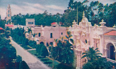 De laan van paleizen, ca. 1935 door Unbekannt