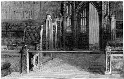 De Bar van het Lagerhuis, Westminster, Londen, 19e eeuw door Unbekannt