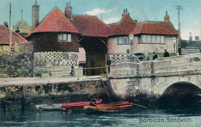 De Barbican, Sandwich, Kent, ca. 1905 door Unbekannt