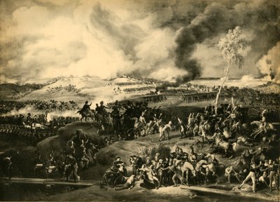 De Slag bij Borodino, 7 september 1812, 1921 door Unbekannt