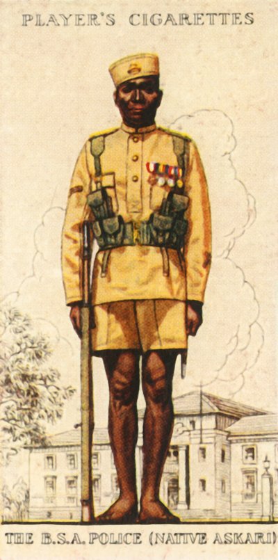 De Britse Zuid-Afrika Politie Native Askari, 1936 door Unbekannt