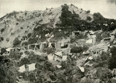 De Britse Troepen op het Gallipoli-schiereiland door Unbekannt