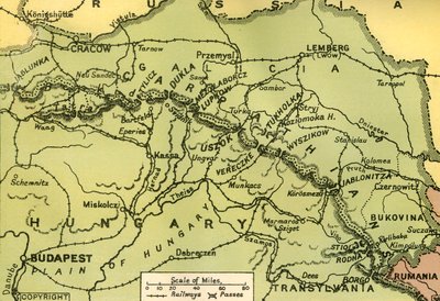 De Karpatenpassen, 1919 door Unbekannt