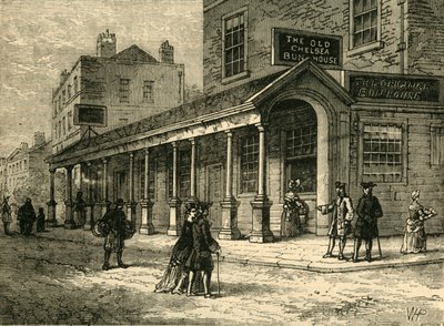 The Chelsea Bun-House, 1810, ca. 1876 door Unbekannt