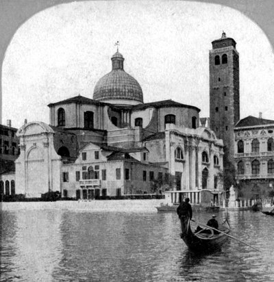 De Kerk van St. Jeremiah, Venetië, Italië, eind 19e eeuw door Unbekannt