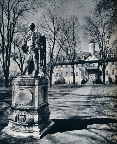 Het College van William en Mary, ca. 1938 door Unbekannt