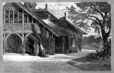 De Melkveehouderij, Sandringham, Norfolk, 1887 door Unbekannt