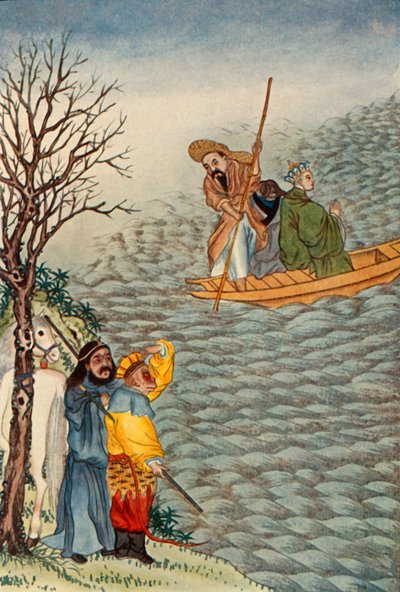 De demonen van de Blackwater River nemen de meester mee, 1922 door Unbekannt