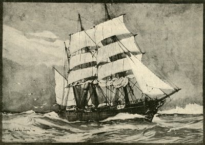 De Ontdekking Onder Volle Zeilen, 1901 door Unbekannt
