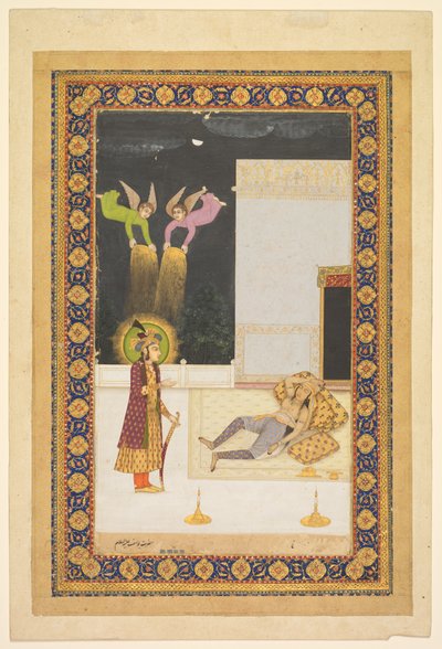 De Droom van Zuleykha, ca. 1770 door Unbekannt