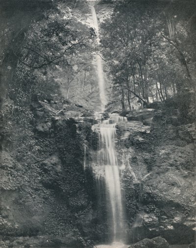 De Emu Vale-waterval, 19e eeuw door Unbekannt