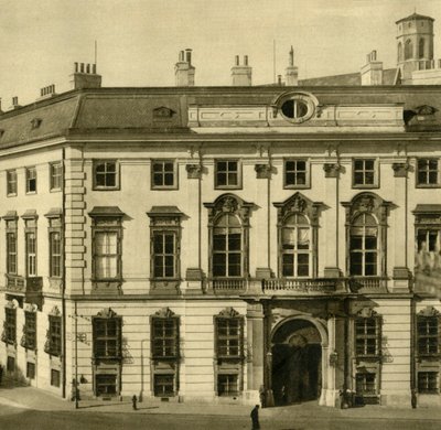 De federale kanselarij, Ballhausplatz, Wenen, Oostenrijk door Unbekannt