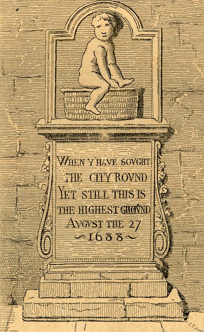 Het beeld in Panyer Alley, 1897 door Unbekannt
