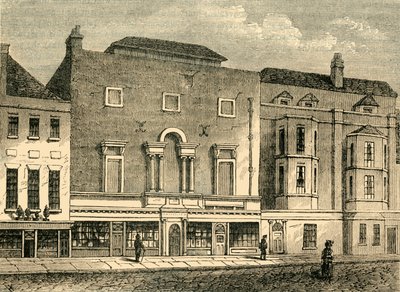 De eerste Koninklijke Academie, rond 1740, 1881 door Unbekannt